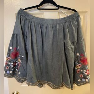 Off the shoulder top